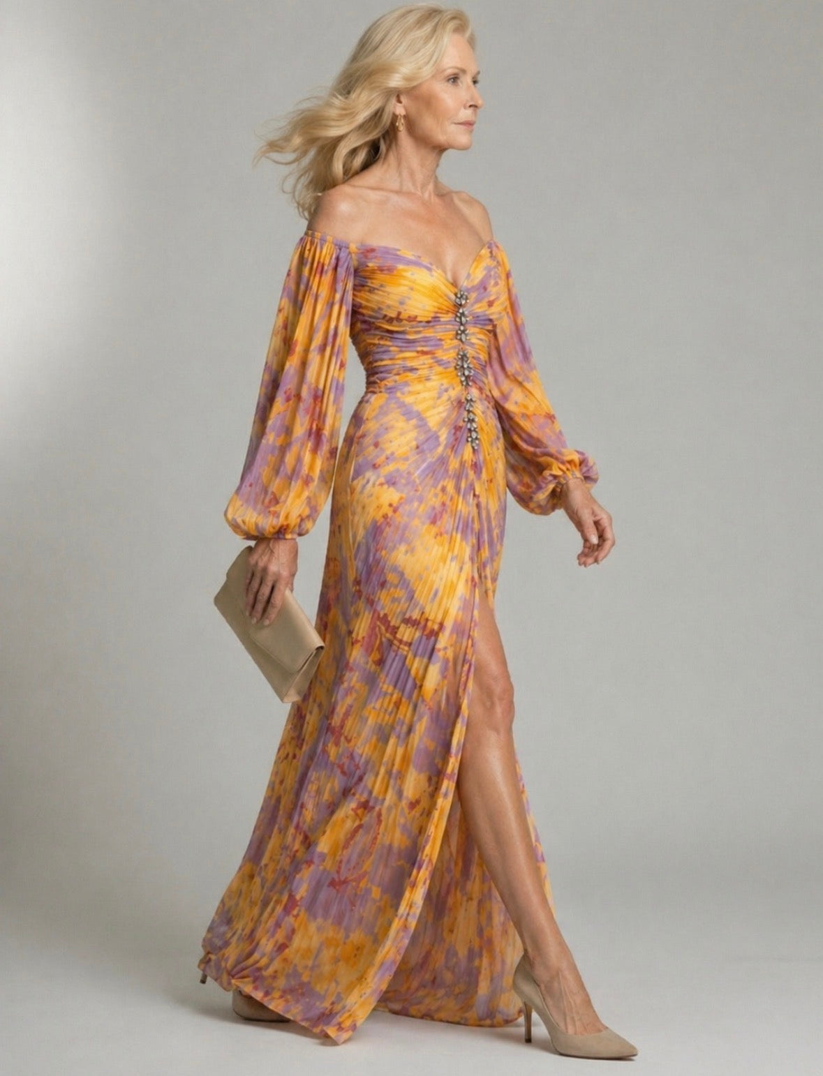 Kristine™ | Elegant Dress with V-Neck