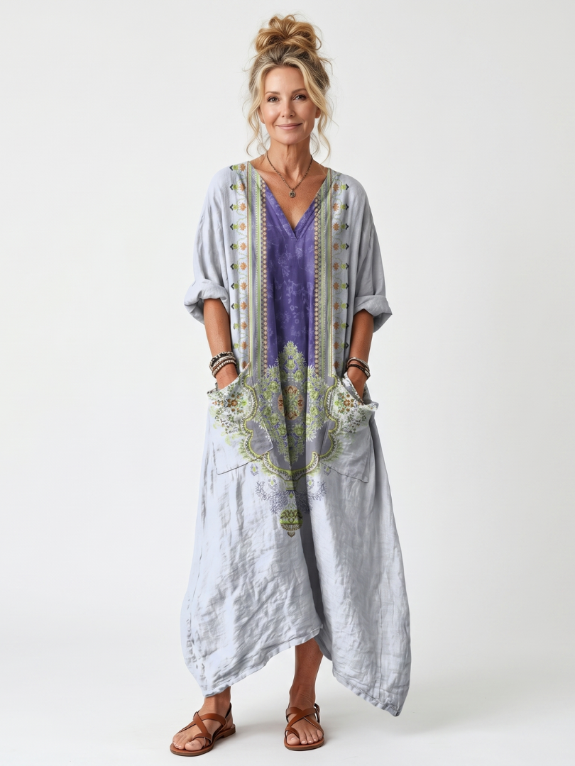 Raina | Oversized Midi Dress