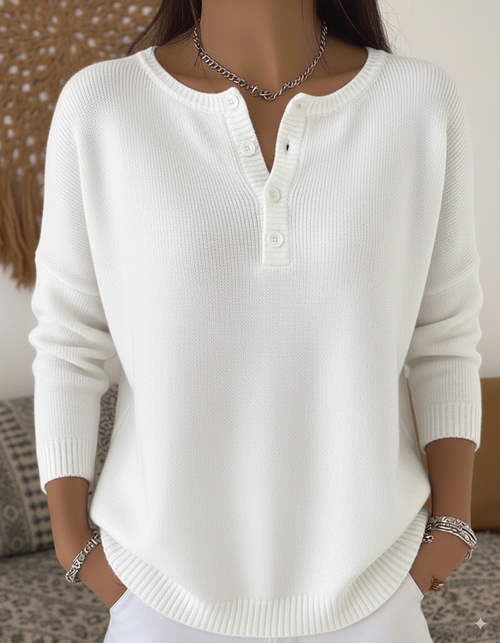 Calm Button-Up Jumper