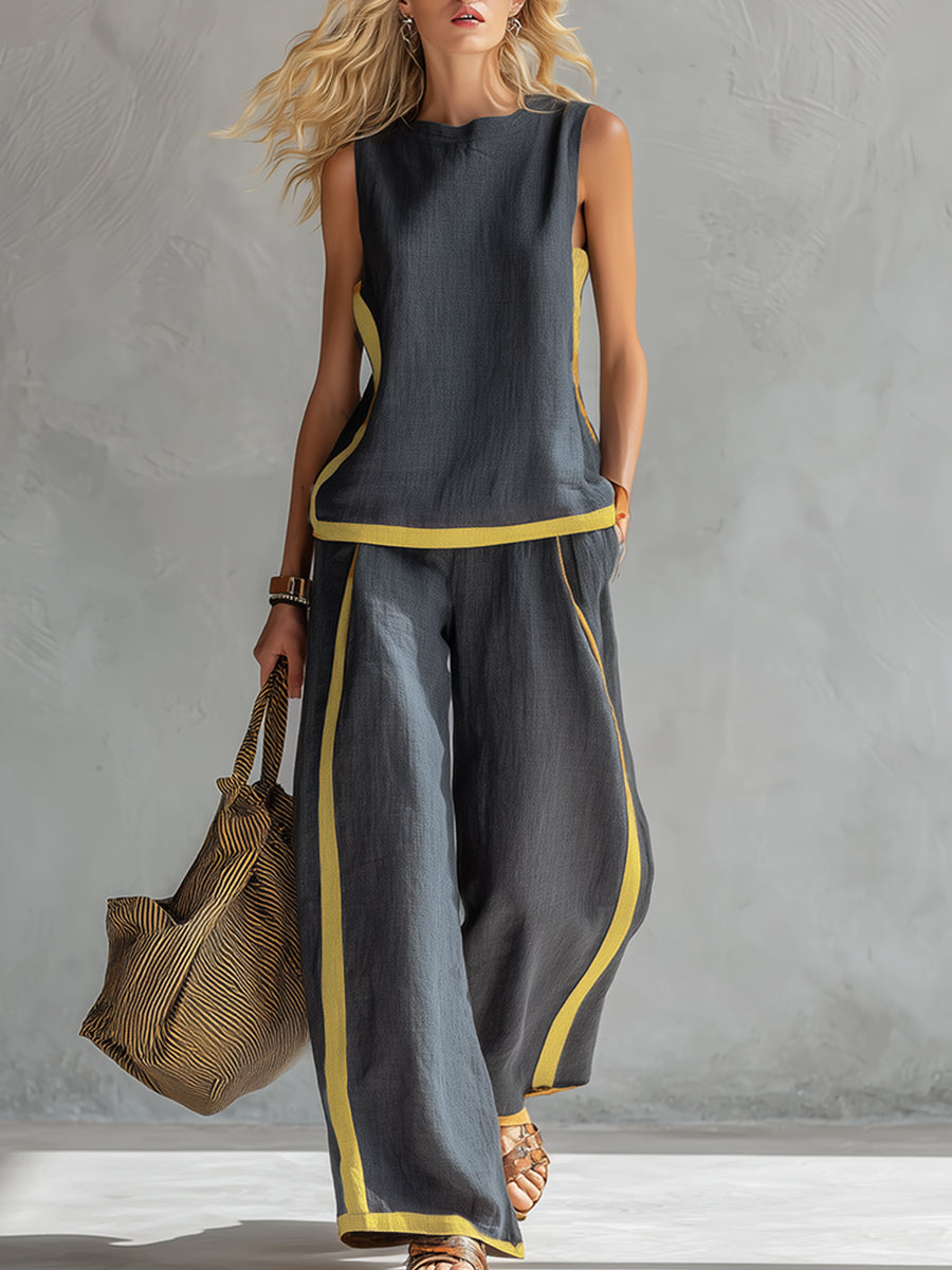 Mae | Two-Piece Linen Set