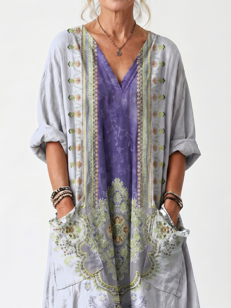 Raina | Oversized Midi Dress