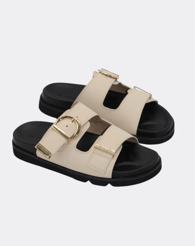 Nelly Sandal - Bone