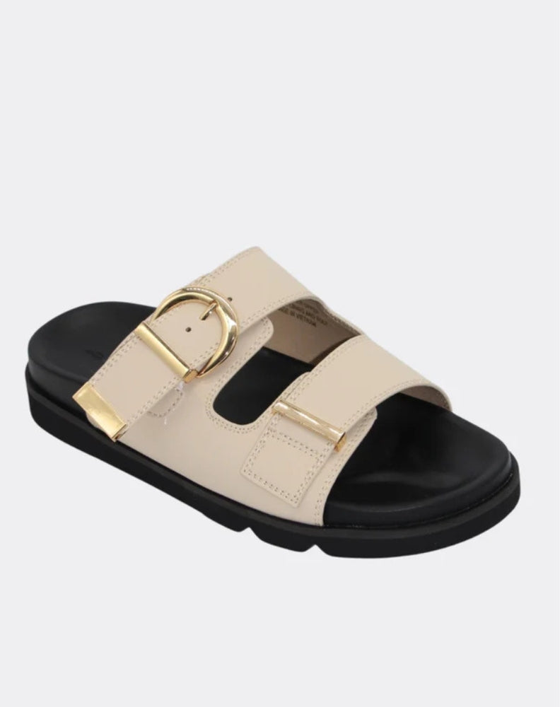 Nelly Sandal - Bone