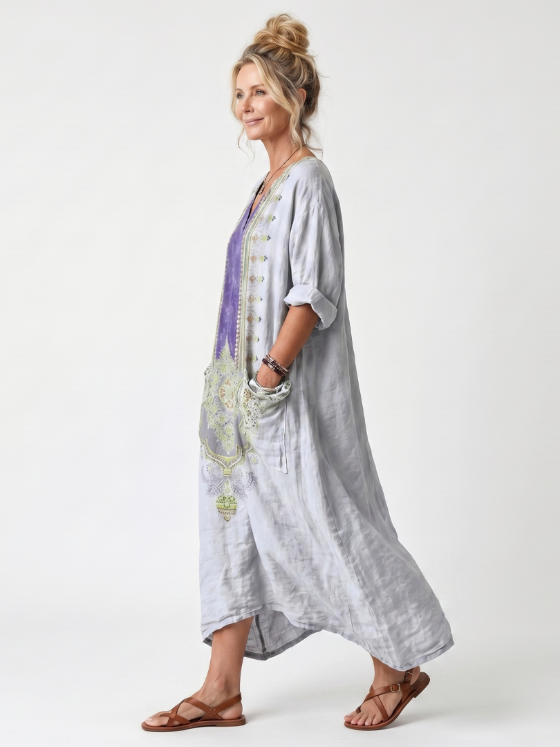Raina | Oversized Midi Dress