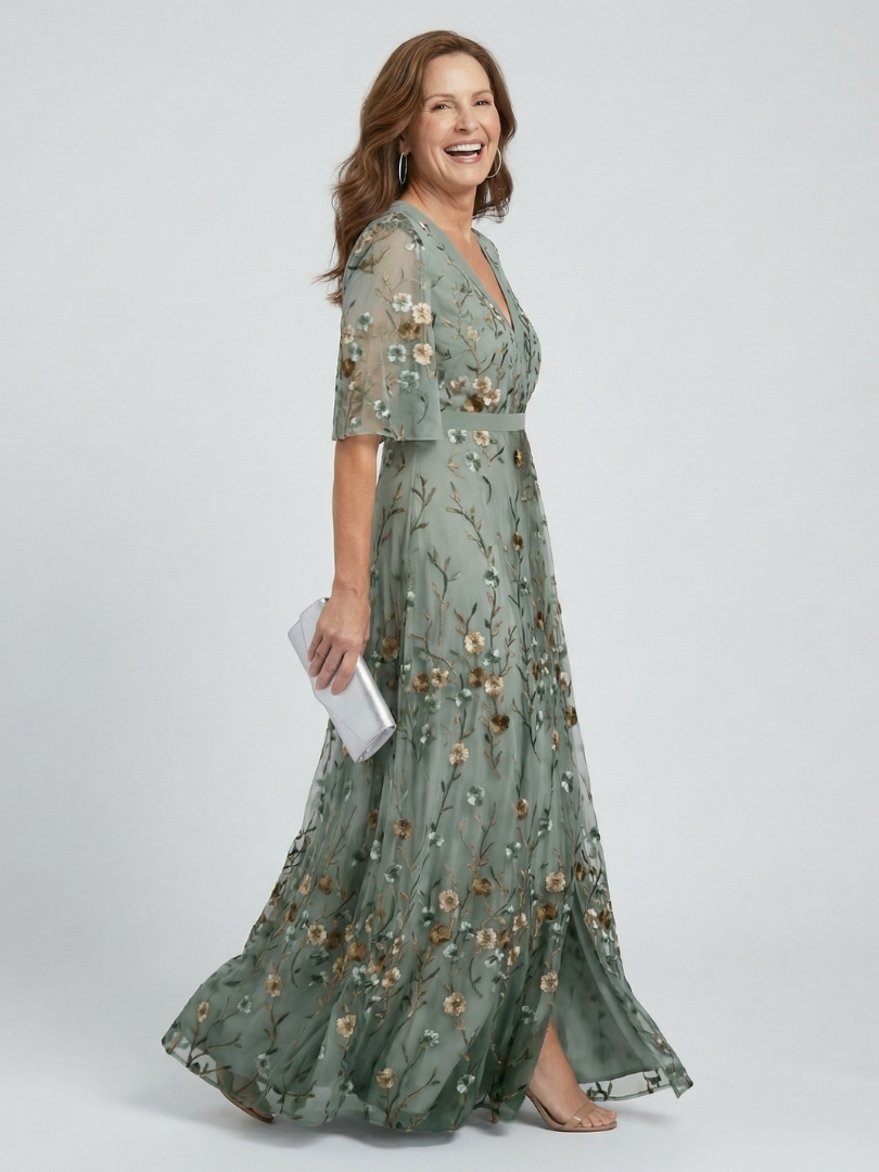 Selora | Halter Bloom Flow Dress