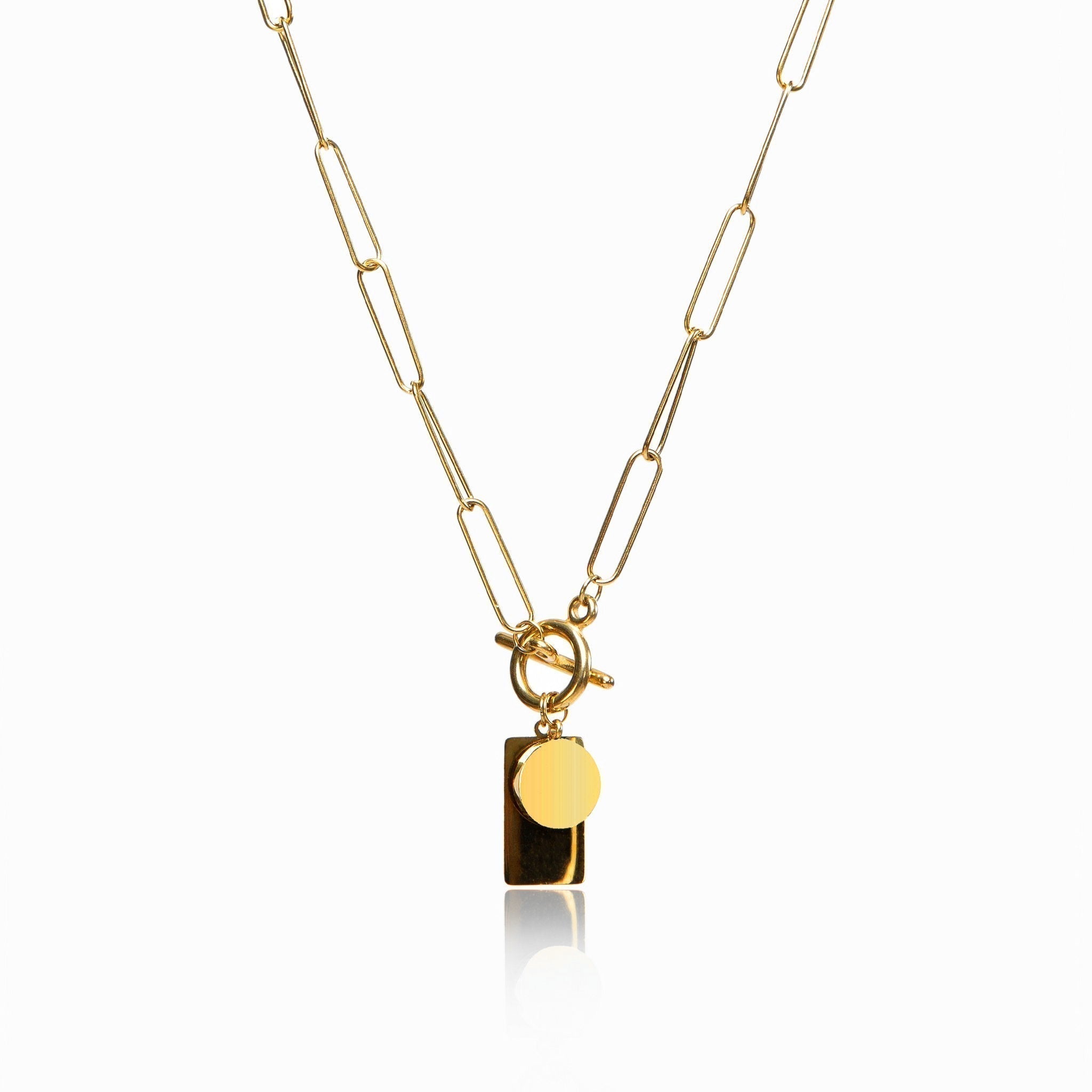 Rectangular Clasp Necklace