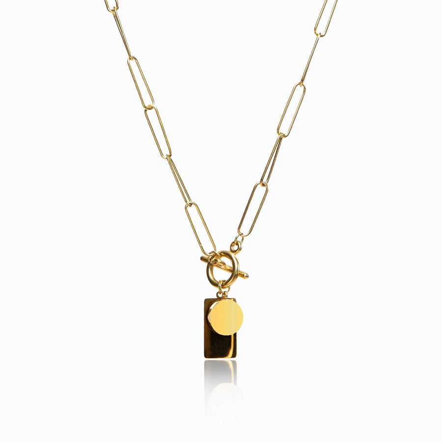 Rectangular Clasp Necklace