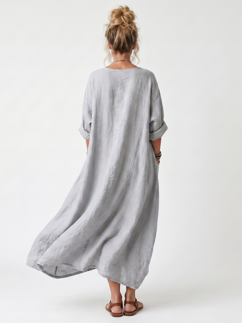 Raina | Oversized Midi Dress