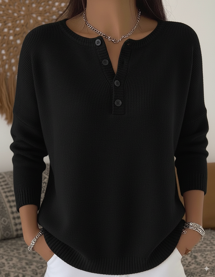 Calm Button-Up Jumper