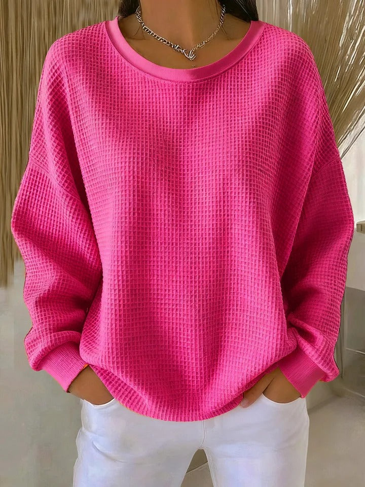 Sweater with a Wide Collar