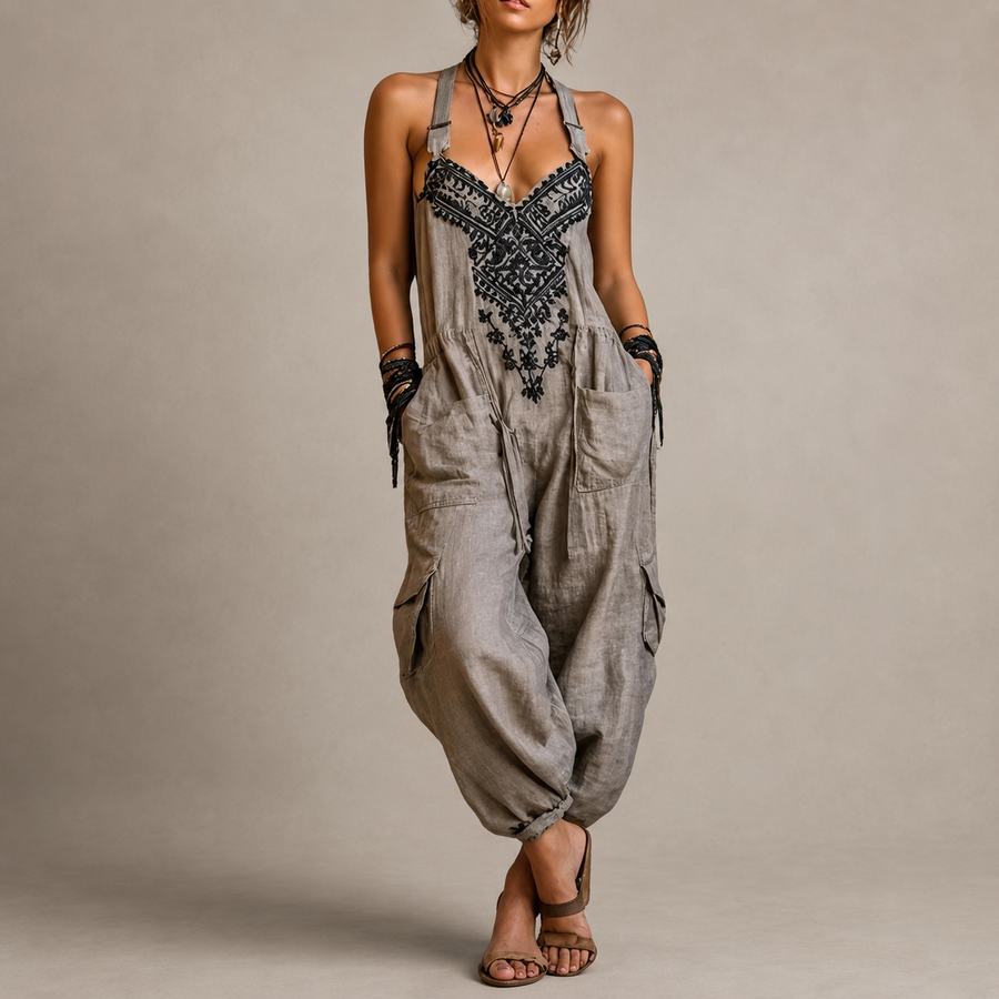Wren | Boho Overalls Jumpsuit