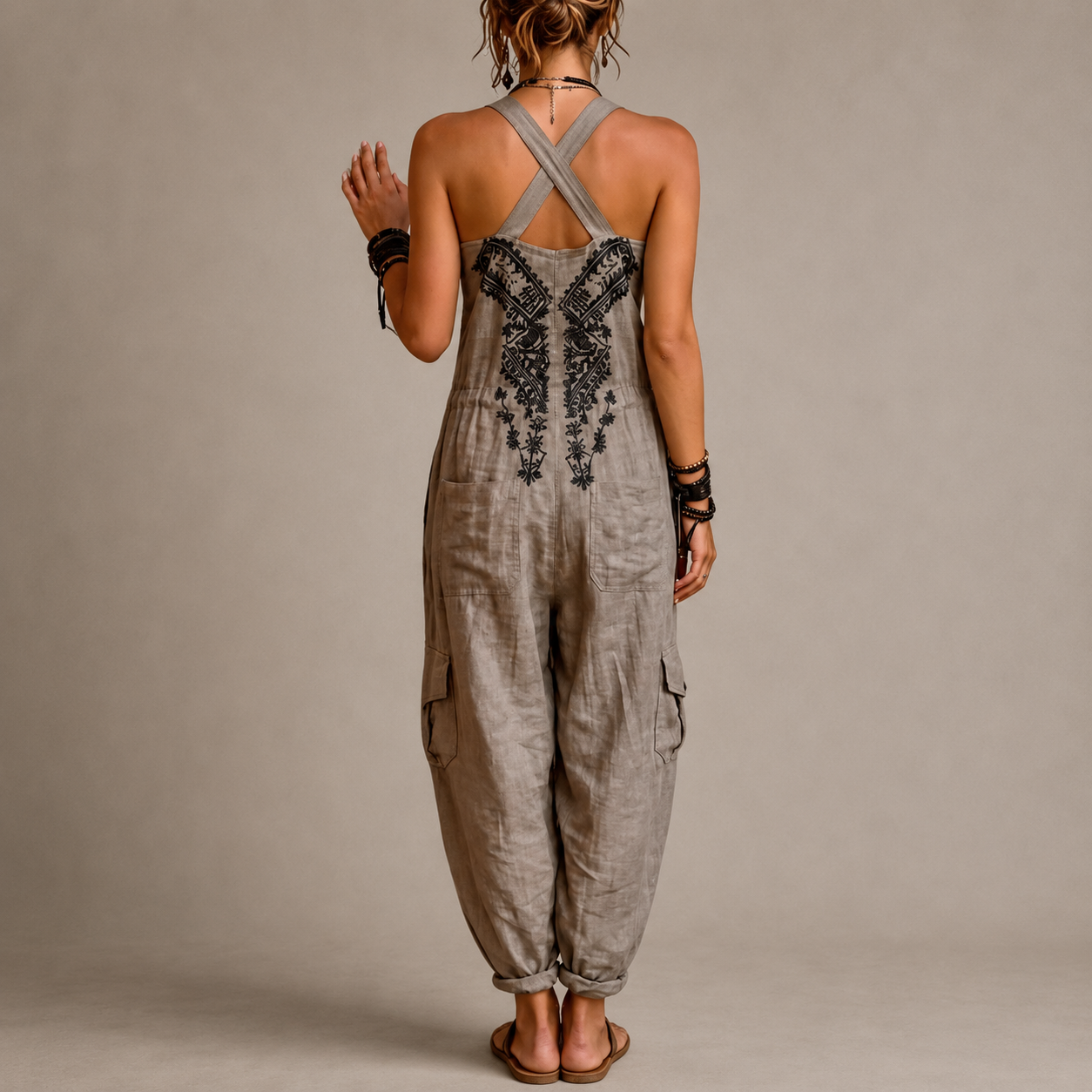 Wren | Boho Overalls Jumpsuit