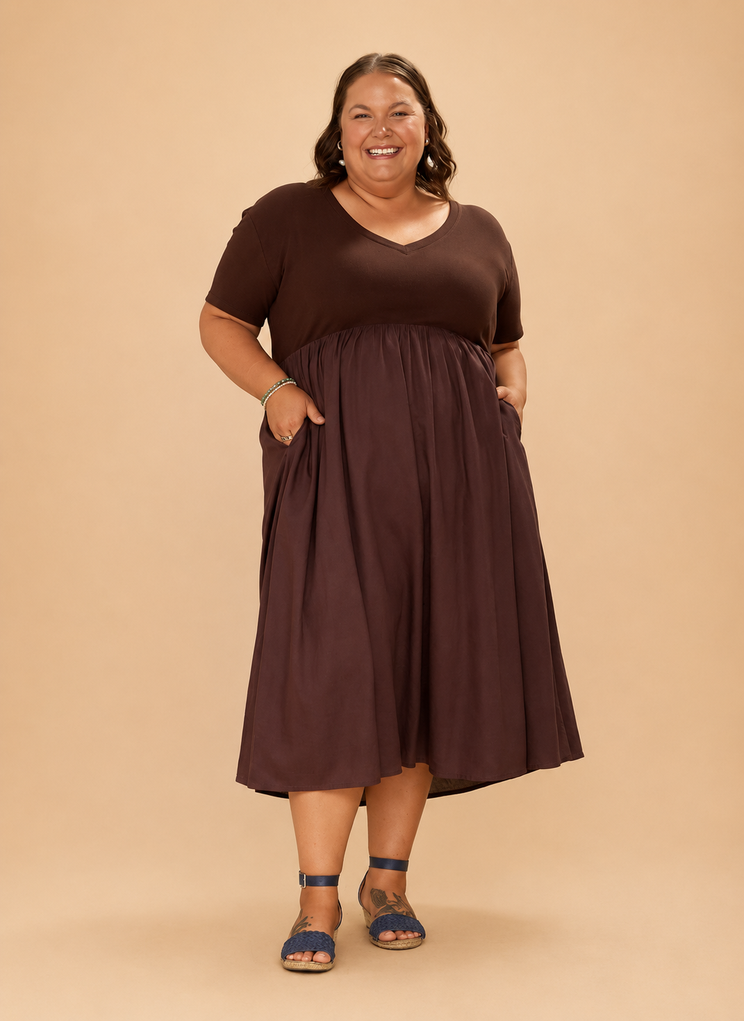 Ricki Dress - Chocolate