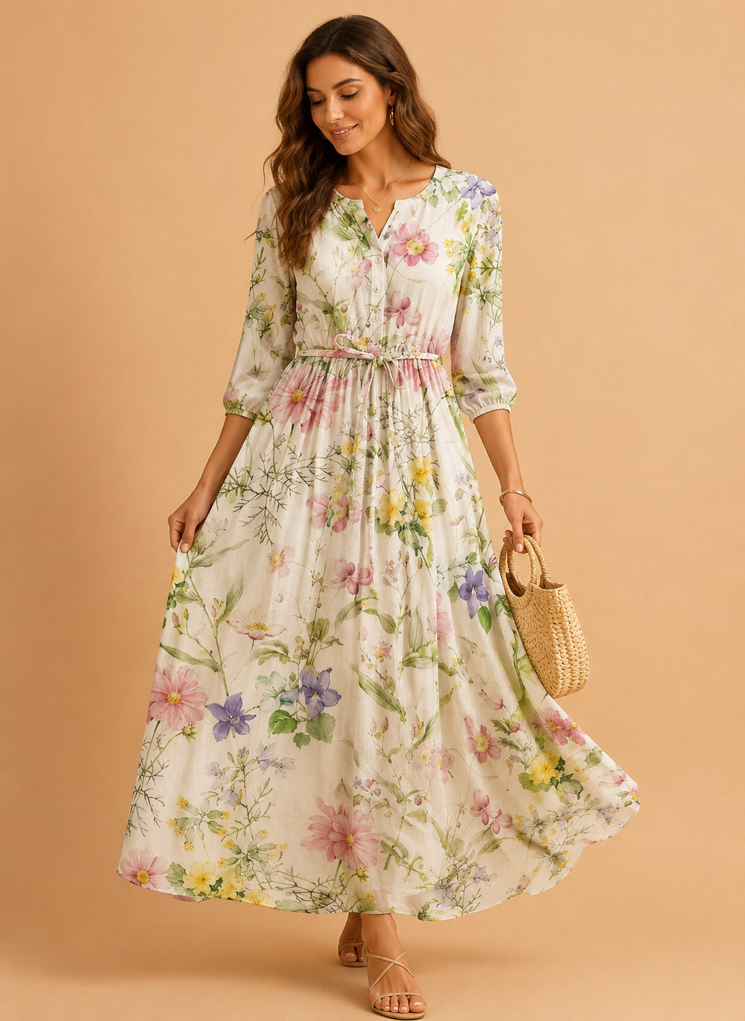 Sadie™ | Breezy Floral Summer Dress
