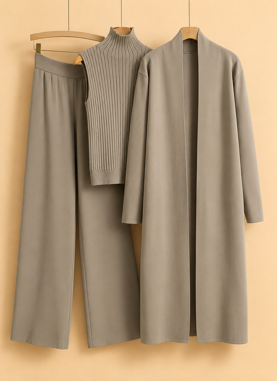 Melissa | Complete Three-Piece Luxe Knit Set