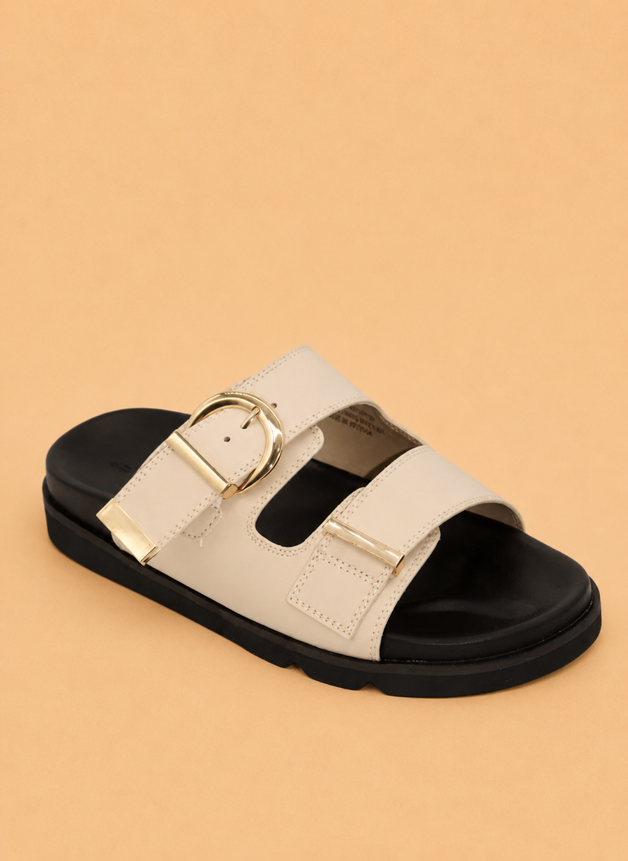 Nelly Sandal - Bone