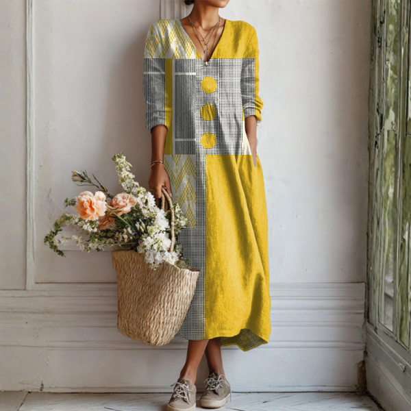 Emma™ - Easygoing Linen Comfort Dress