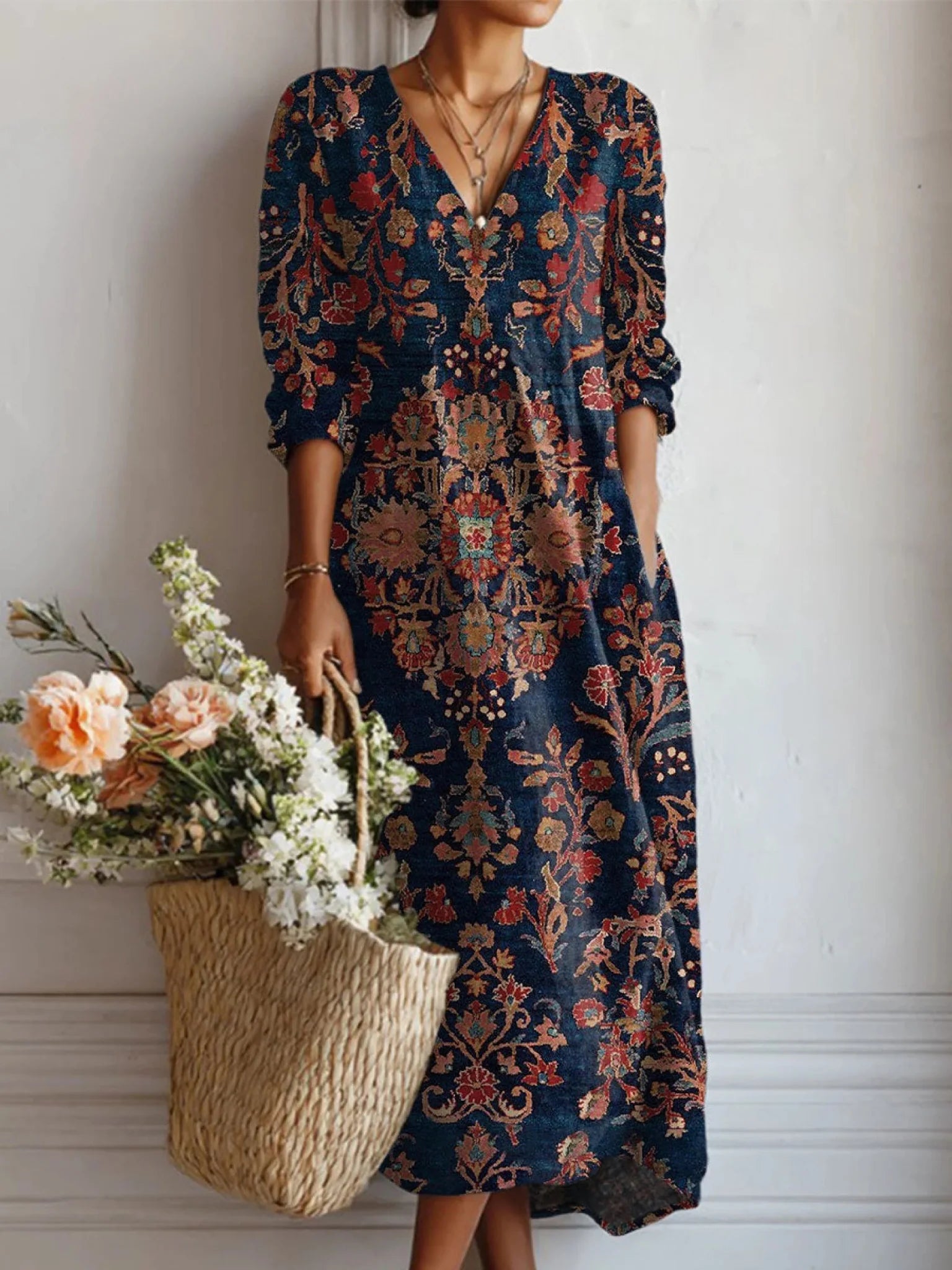 Emma™ - Easygoing Linen Comfort Dress