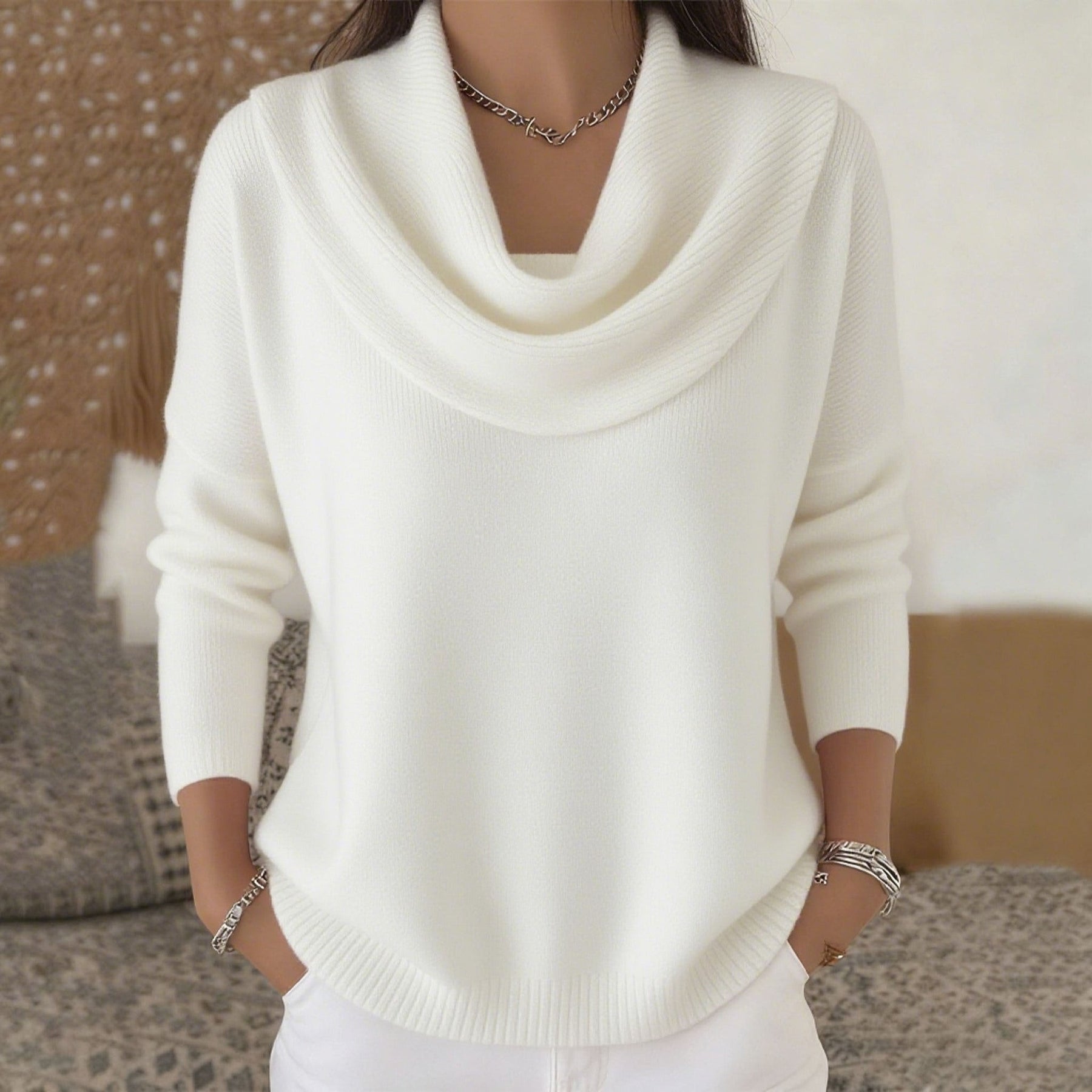 Vionne sweater with Collar