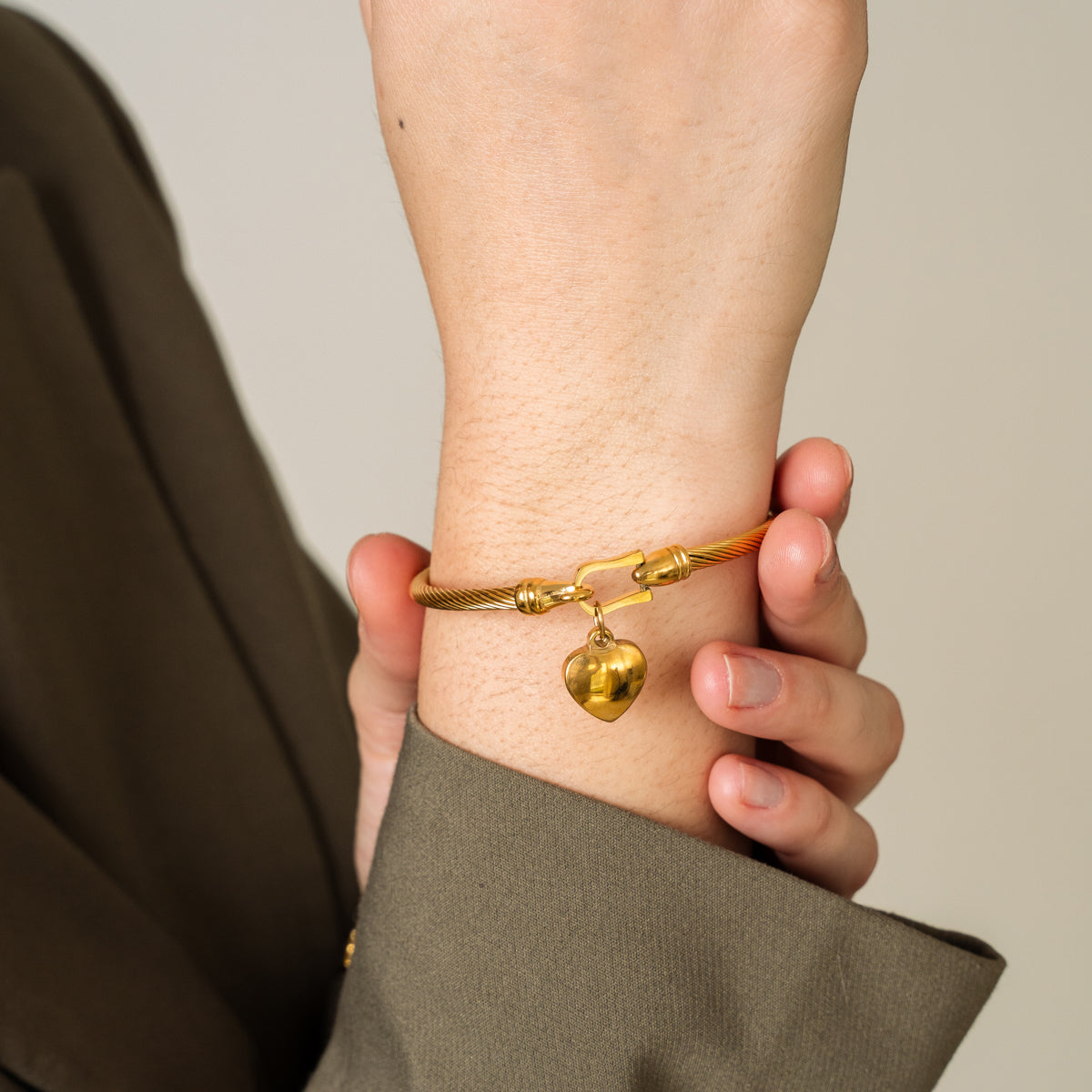 Heart-Shaped Bracelet