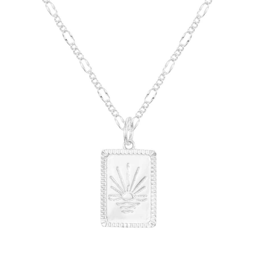 Radiant Sun Pendant Necklace