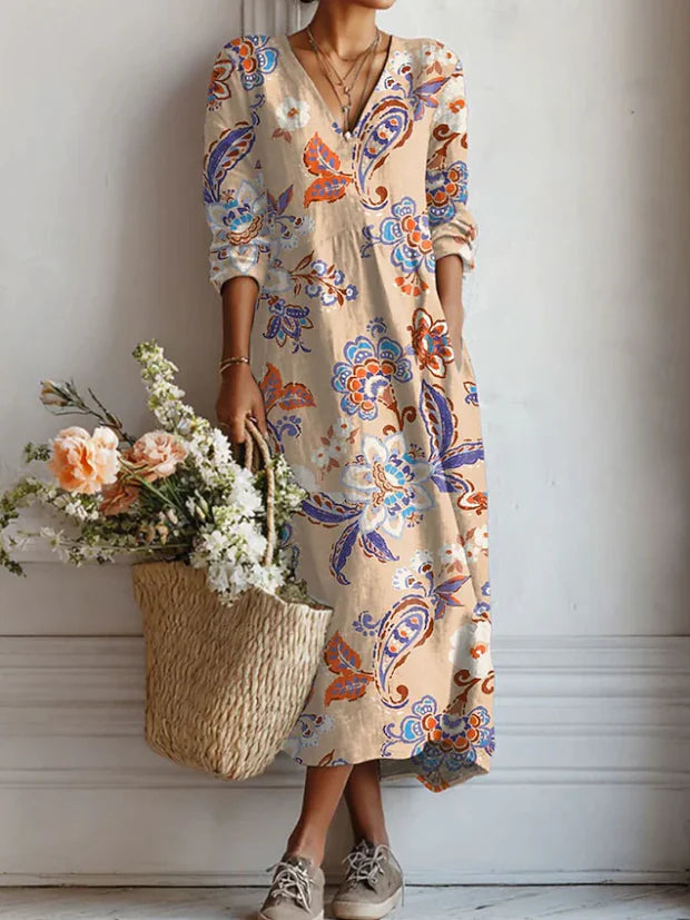 Emma™ - Easygoing Linen Comfort Dress