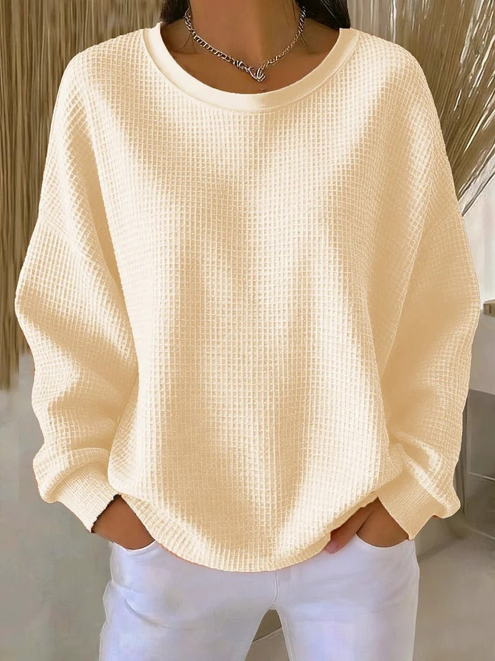 Sweater with a Wide Collar
