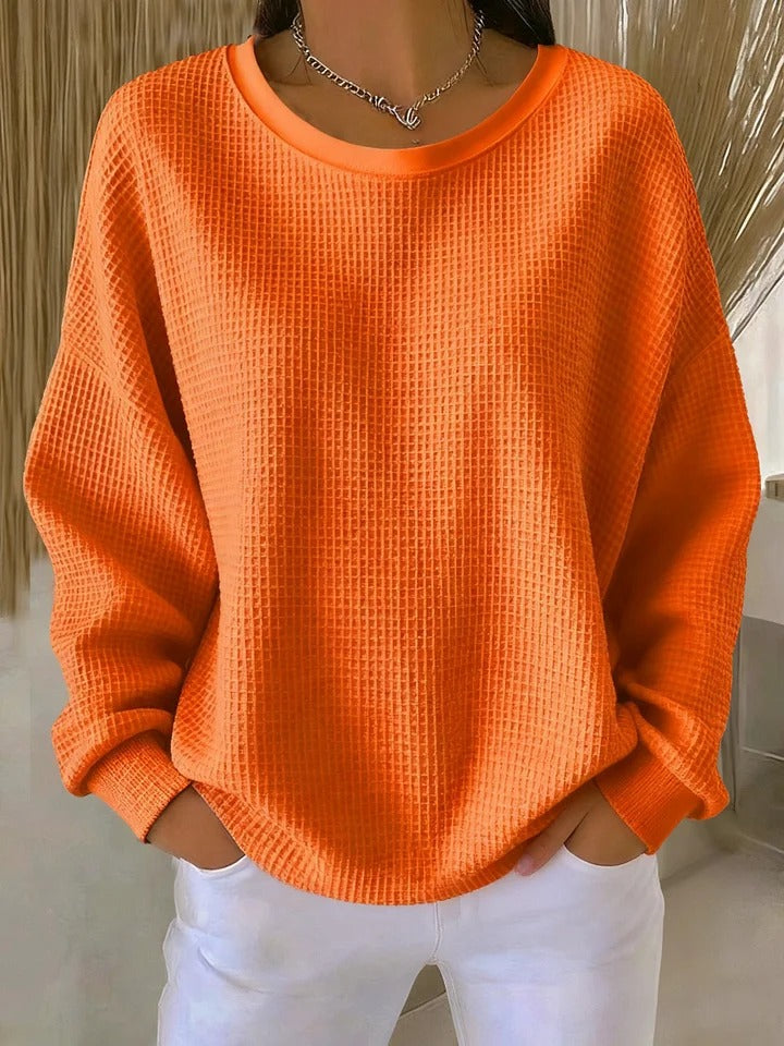 Sweater with a Wide Collar
