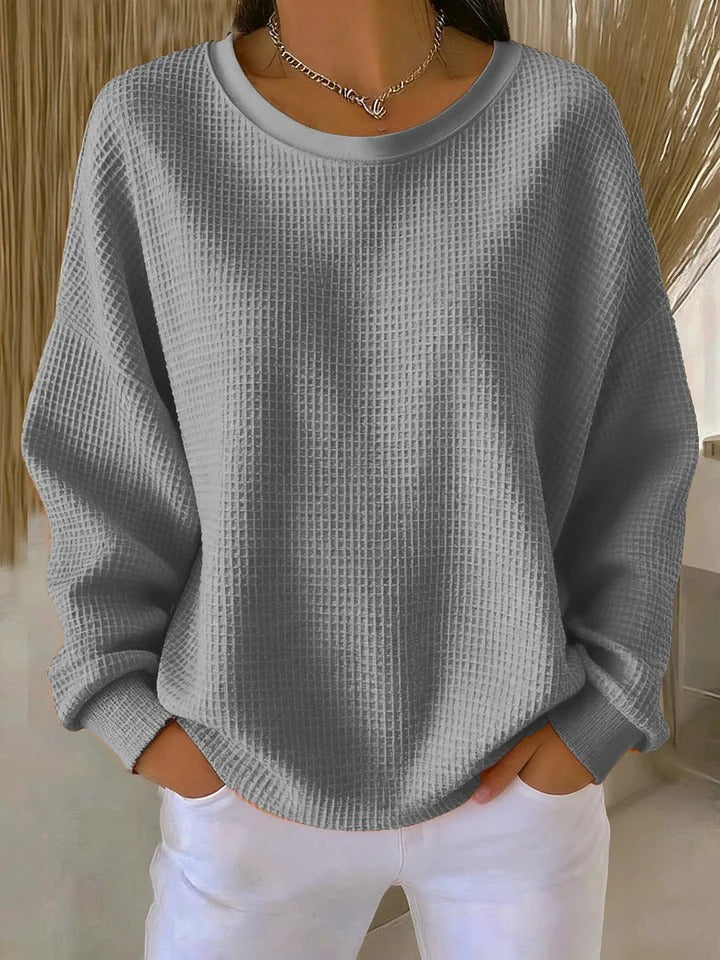 Sweater with a Wide Collar