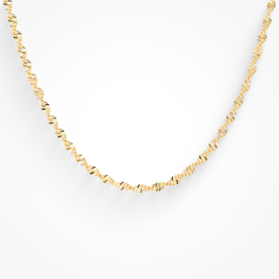 Double Twisted Necklace