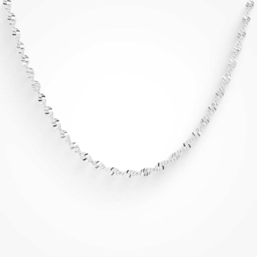 Double Twisted Necklace