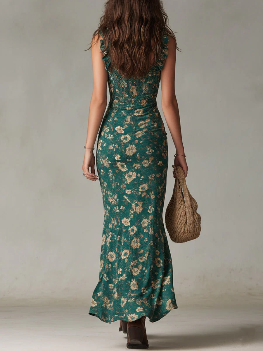Zara |  Floral Maxi Dress