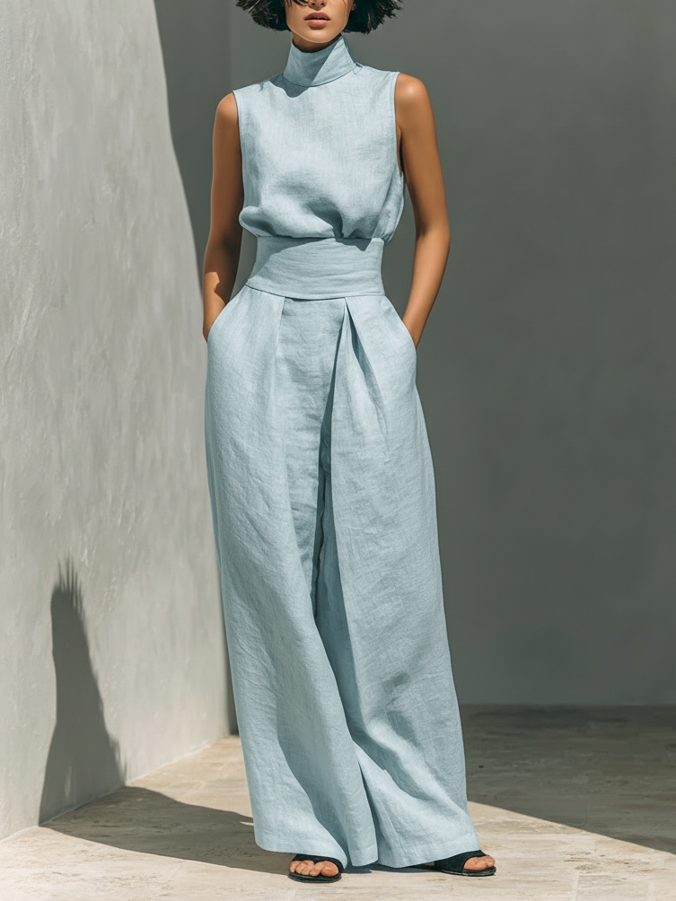 Ariana | Elegant Wide-Leg Set