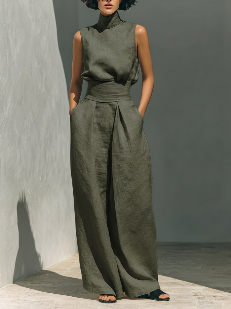 Ariana | Elegant Wide-Leg Set