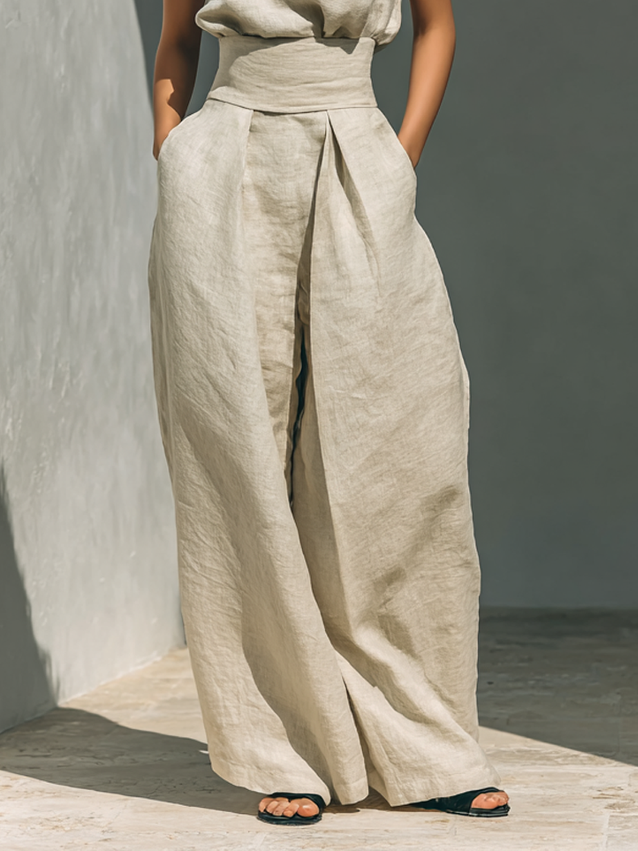 Ariana | Elegant Wide-Leg Set