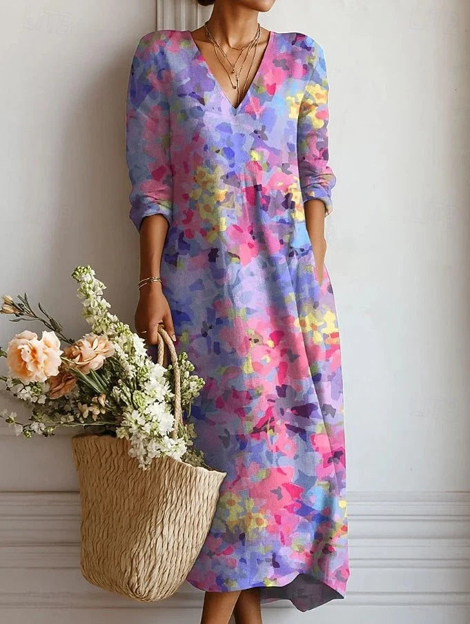 Emma™ - Easygoing Linen Comfort Dress