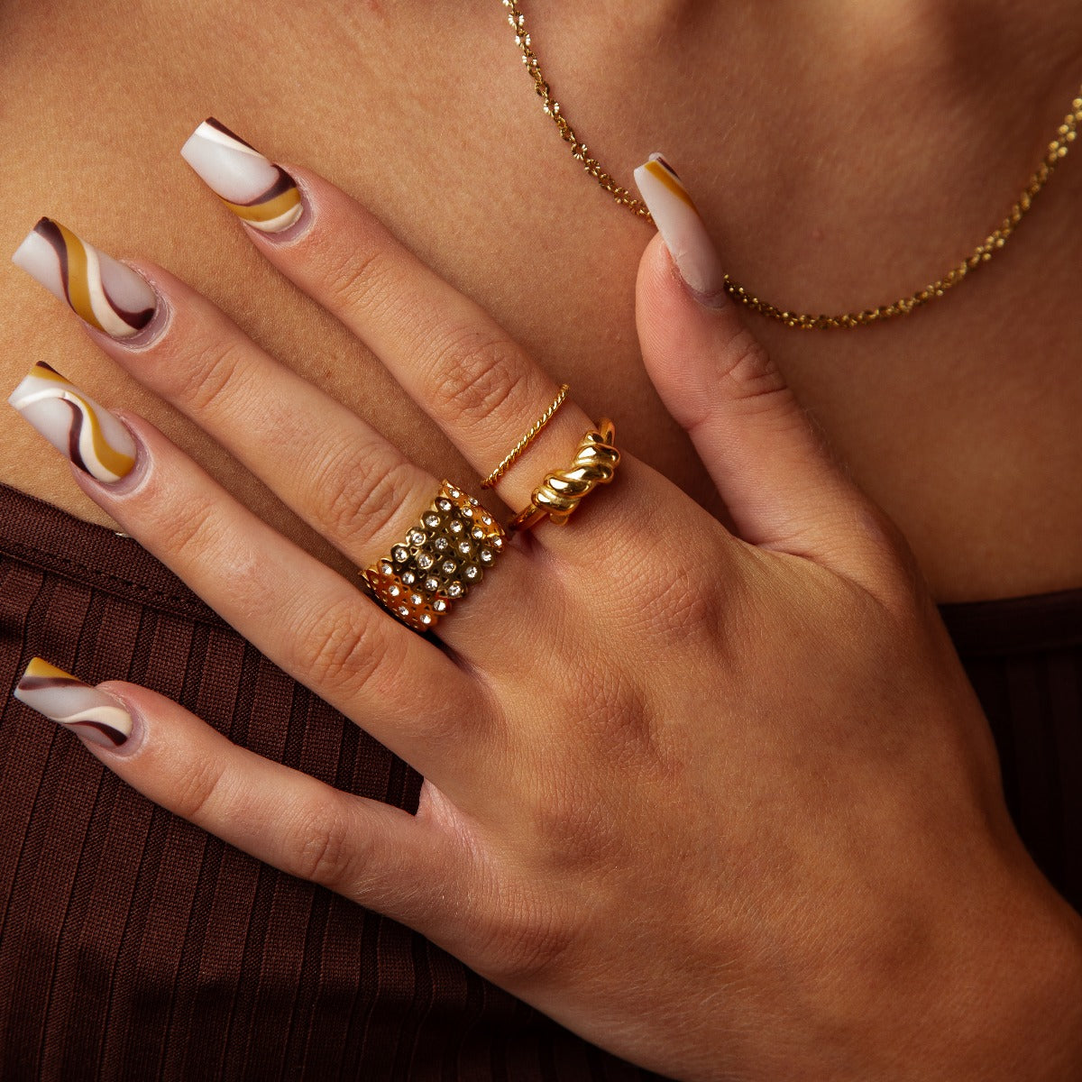 Twisted Rope Ring