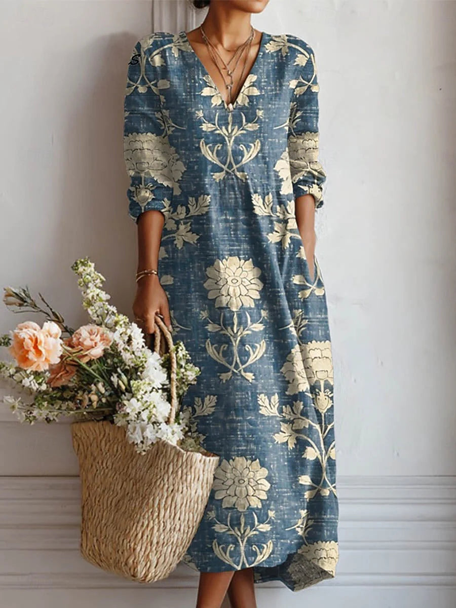 Emma™ - Easygoing Linen Comfort Dress